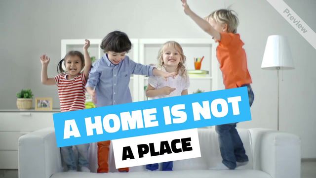 We're Home! Video Template