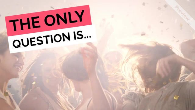 New Year's Party Video Template