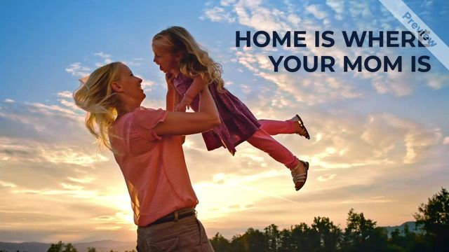 WHERE YOUR MOM IS Video Template