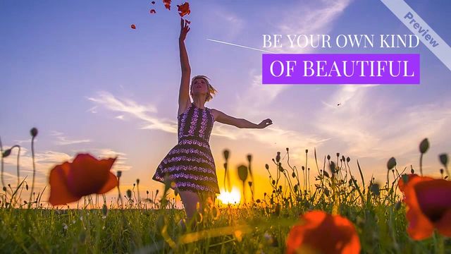 Be Beautiful Video Template