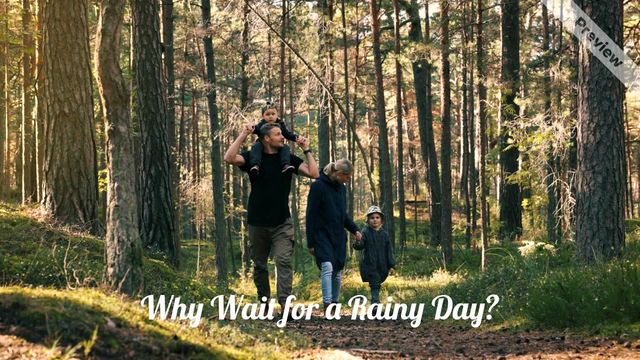 A Rainy Day Video Template
