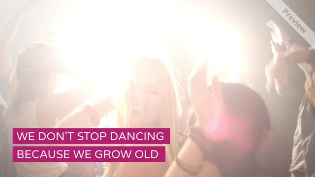 KEEP DANCING Video Template