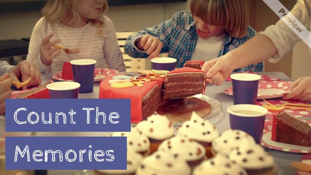 many Memories Video Template