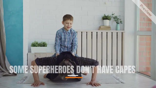 SUPERHEROES Video Template