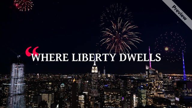 Liberty Dwells Video Template