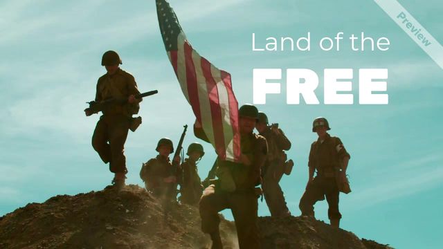 Free & Brave Video Template