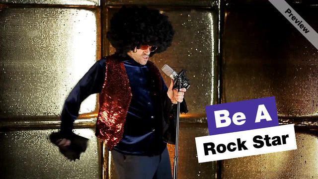 A rock star Video Template