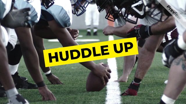 huddle up Video Template