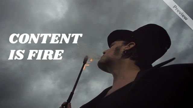 FIRE&GASOLINE Video Template