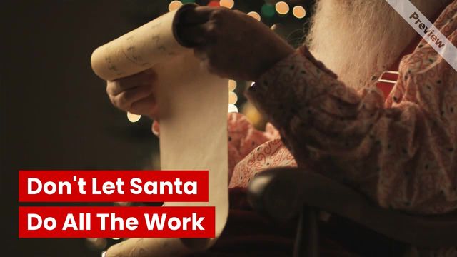 SANTA WORK Video Template