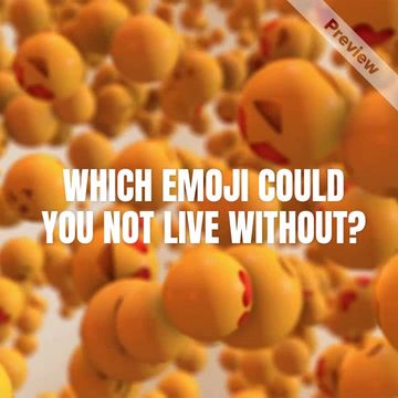 Emoji-filled Fr Video Template