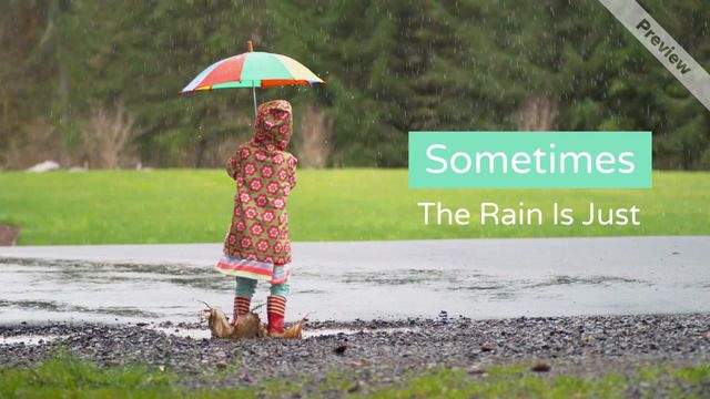 Tears Of Joy Video Template