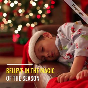 CHRISTMAS NIGHT Video Template