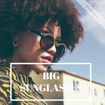 BIG GLASSES Video Template