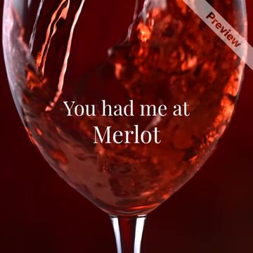 Wine Glass Video Template