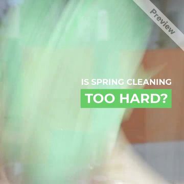 Spring Cleaning Video Template