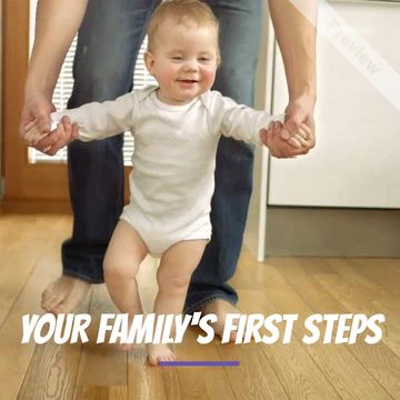 First Walk Video Template