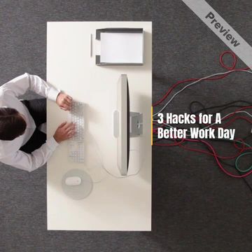 WORK HACKS Video Template