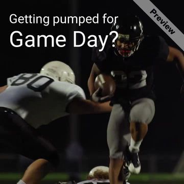 Game Day Prep Video Template
