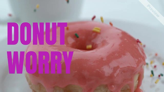 don't worry Video Template