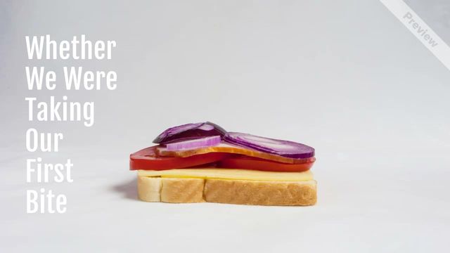 Sandwich Day Video Template