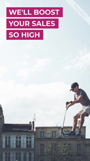 boost sales Video Template