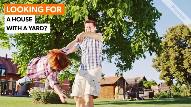 IN THE YARD Video Template