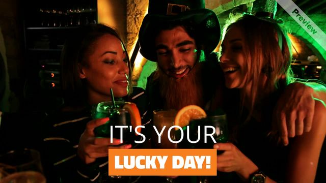 st. paddy's Video Template