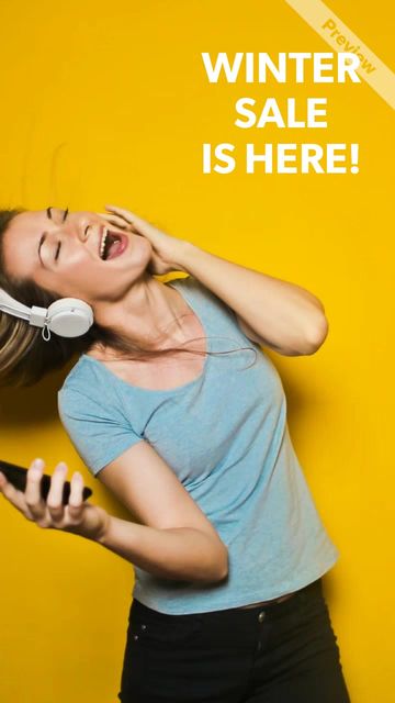 Winter Sale Video Template