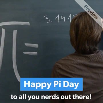 It's Pi Day Video Template