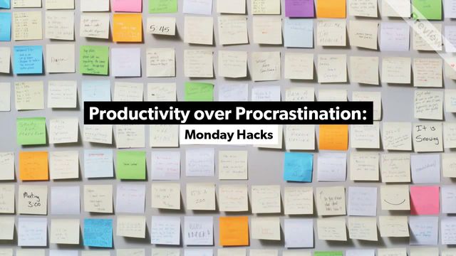 Productivity Over Procrastination Video Template
