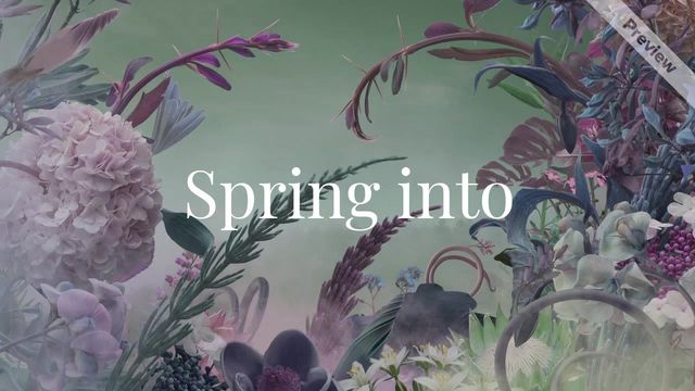 Spring Into Video Template