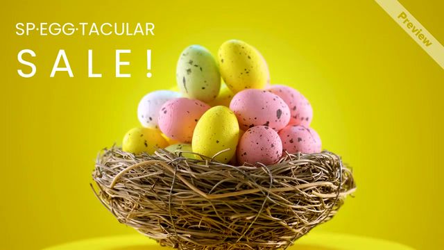 Speggtacular sale Video Template