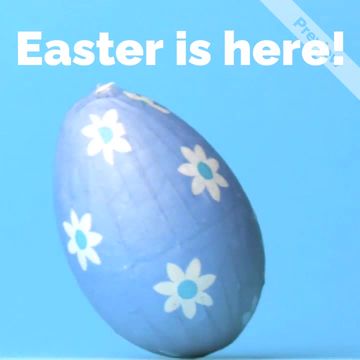 Easter is Here Video Template