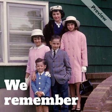 We remember Video Template