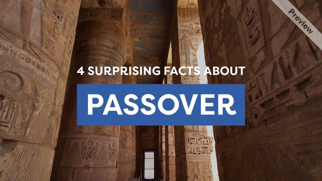 4 facts about Passover Video Template