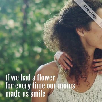 Flowers for Mom Video Template