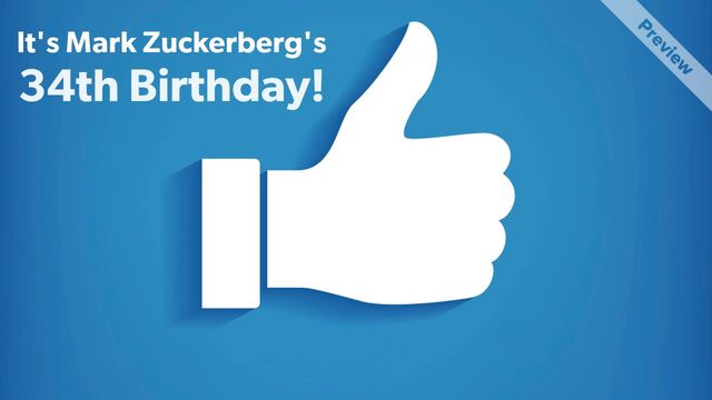 Mark Zuckerberg Video Template