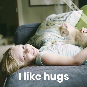 Hug Cats Video Template