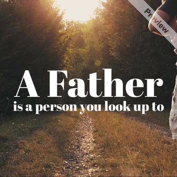 Father's day Video Template