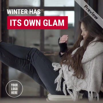 Winter Glam Video Template