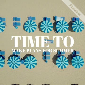 Plans for summer Video Template