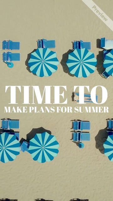 Plans for summer Video Template
