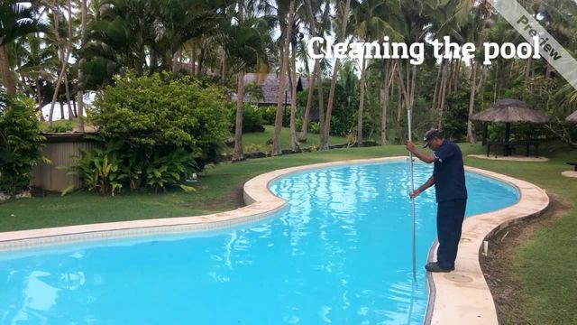 Pool Cleaning Video Template