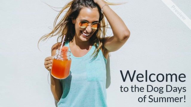 #DogDays Video Template