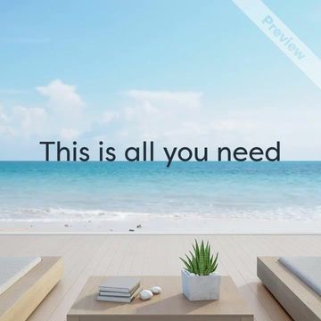 All you need  Video Template