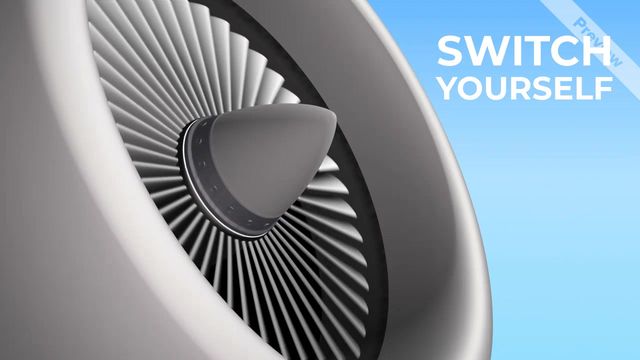 Airplane Mode Video Template