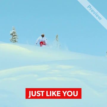 Sliding Down Video Template