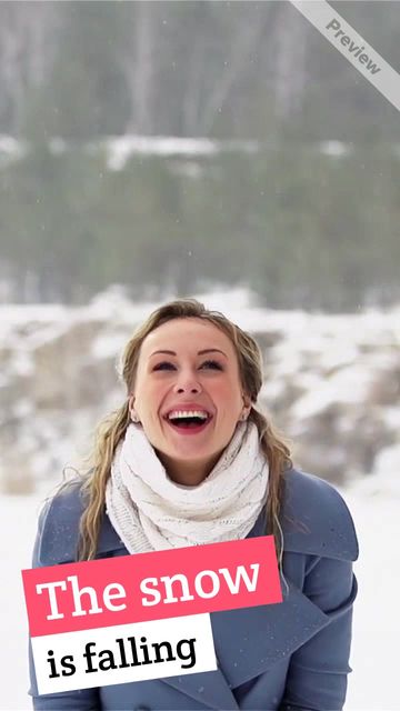 Snowy Sale Video Template