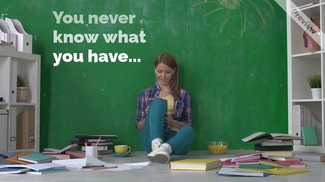 What you have Video Template